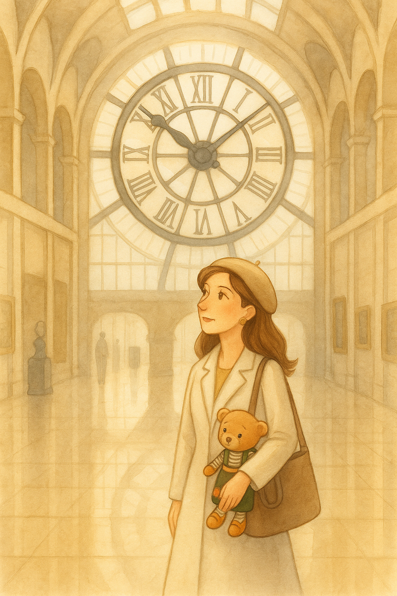 Внутри музея Орсе