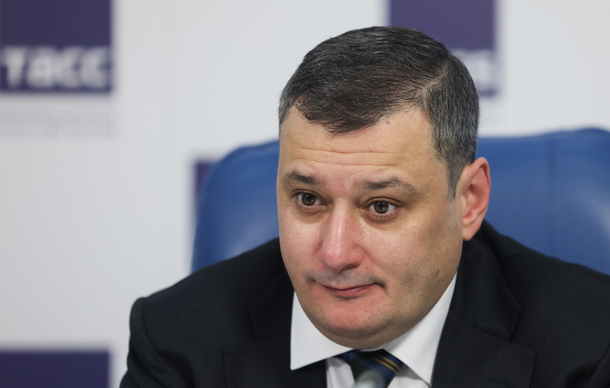    Губернатор Курской области Александр Хинштейн  Михаил Метцель/ТАСС