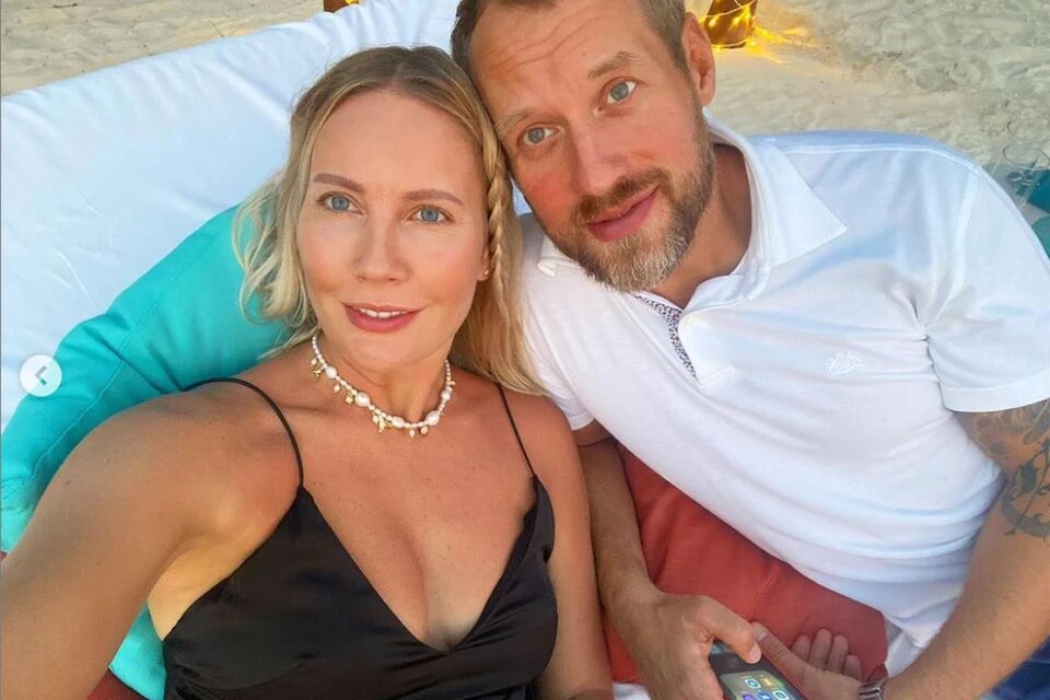 Елена Летучая с мужем!