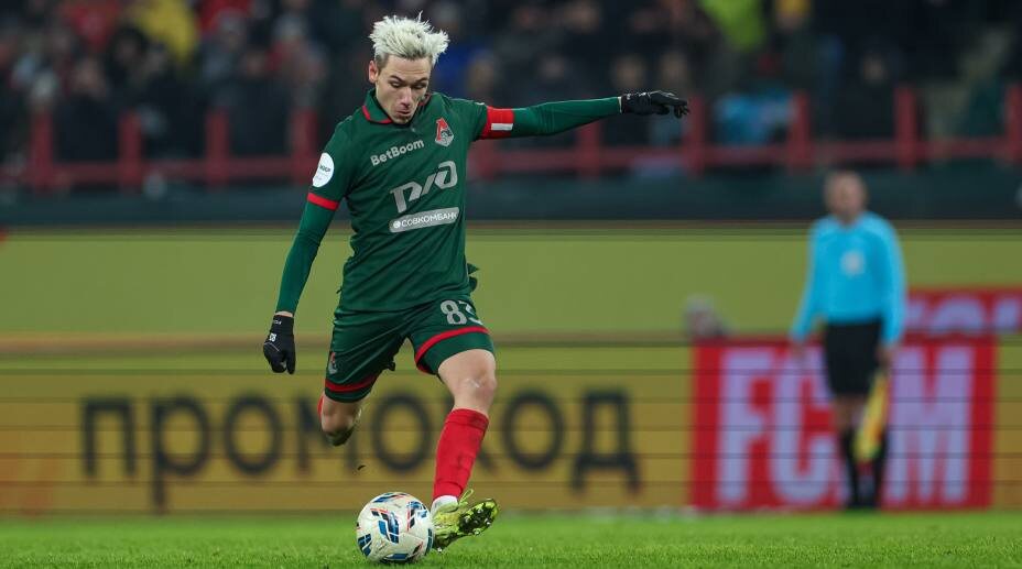    Полузащитник «Локомотива» Алексей Батраков заинтересовал европейские клубы. Фото: ФК «Локомотив»