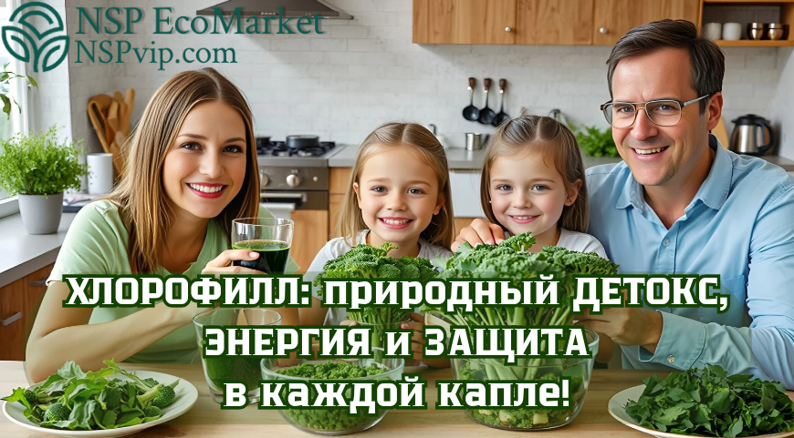 Хлорофилл - польза