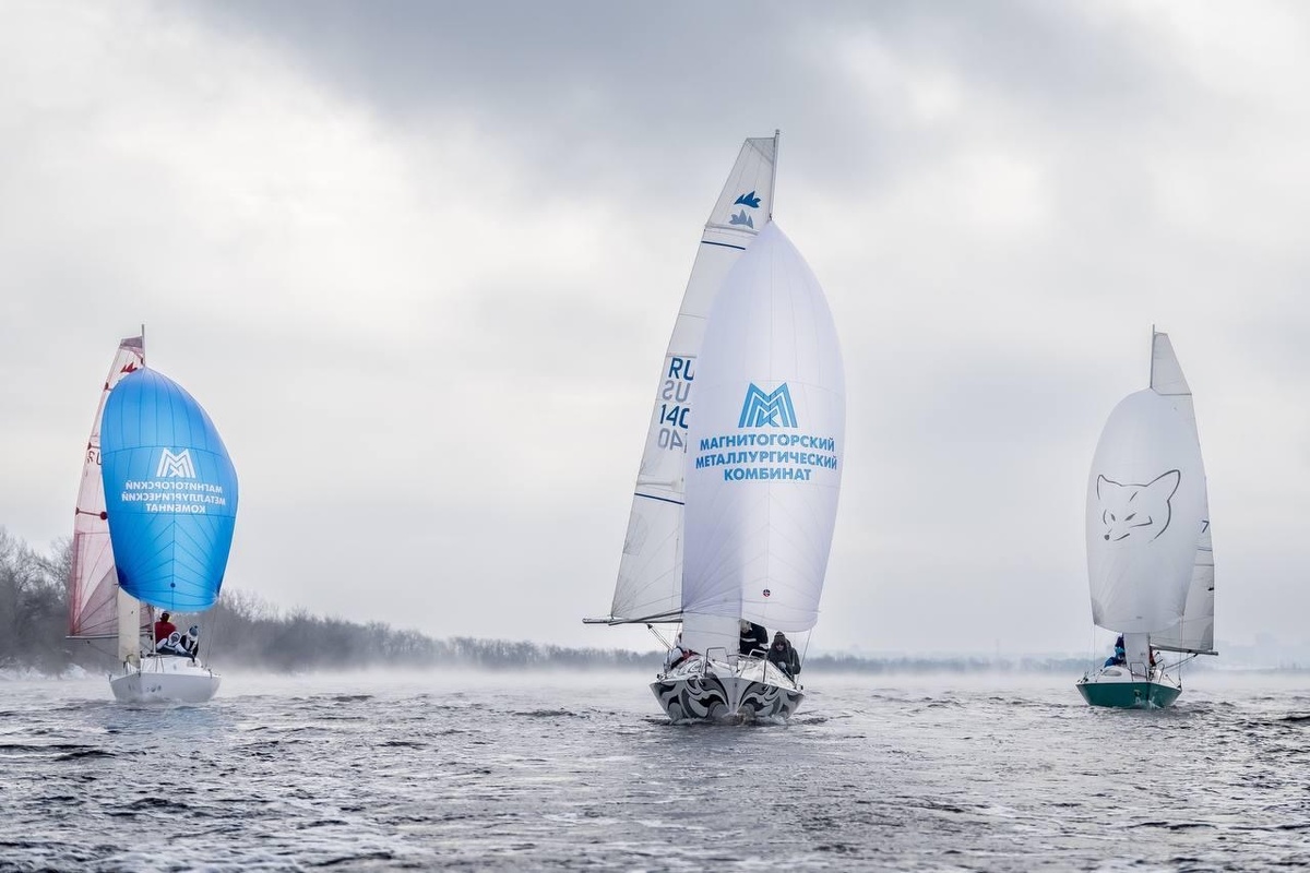 Зимняя парусная регата при поддержке ММК
