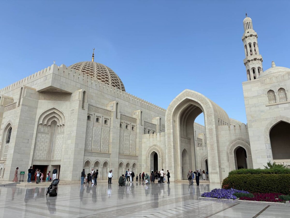 Мечеть Султана Кабуса в Омане, фото автора блога Дочь Пелевина про Путешествия