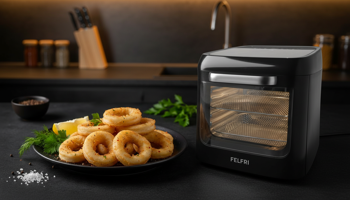 Кальмар в аэрогриле