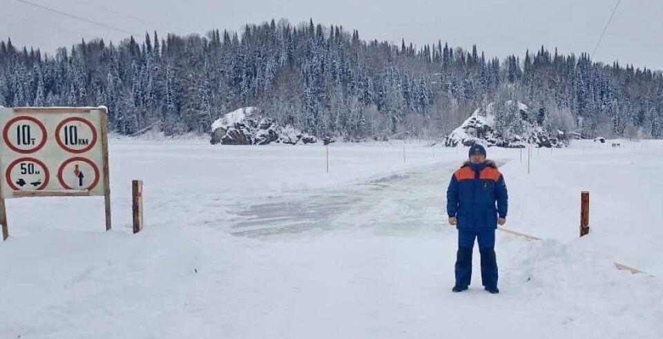   Ледовая переправа в Республике Алтай. Источник: ГУ МЧС России по Республике Алтай