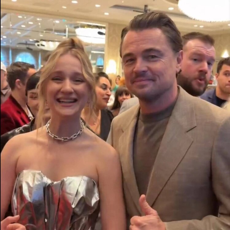 Анастасия Федько встретилась с Леонардо Ди Каприо📷
