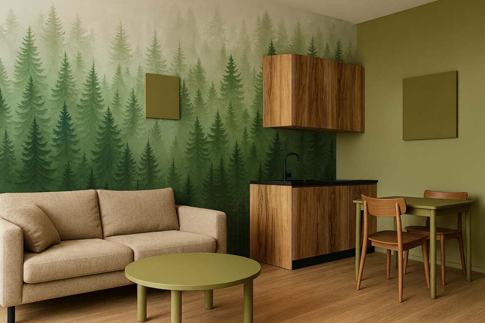 Самые простые формы можно дополнить необычным декором. 