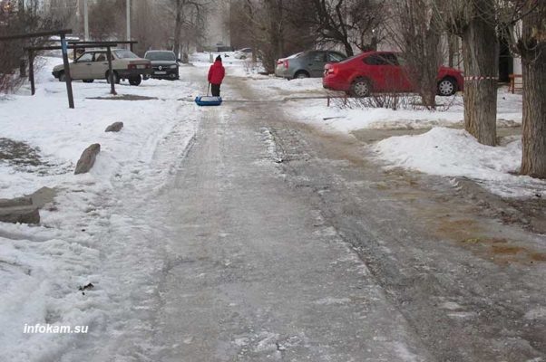    Гололед в Камышине