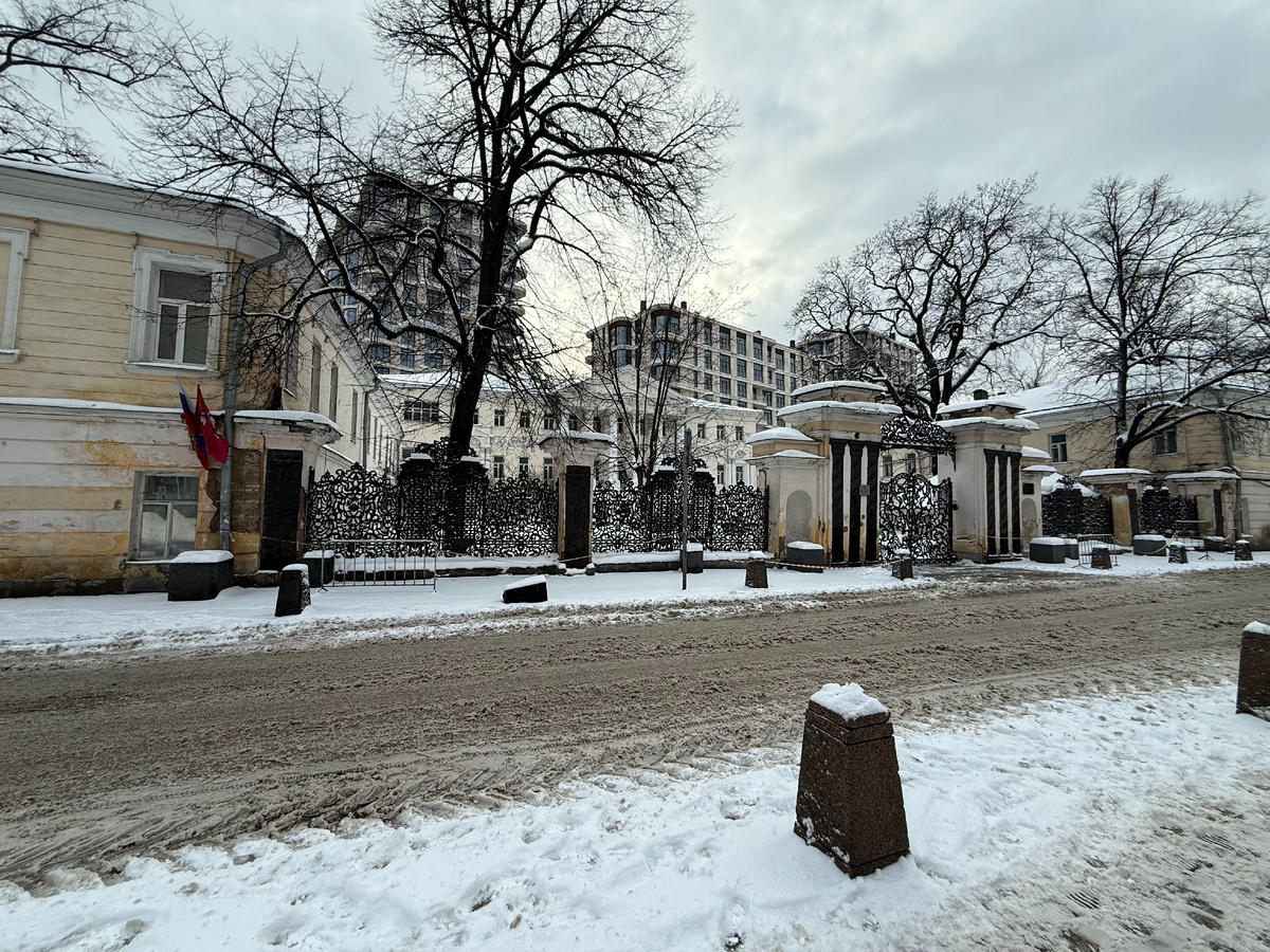 Фото автора канала. Усадьба Демидовых в Толмачёвском переулке.
