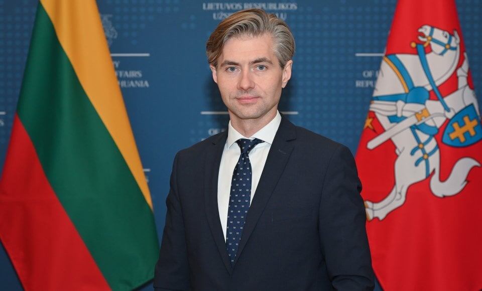 Министр иностранных дел Литвы Кястутиc Будрис © urm.lt