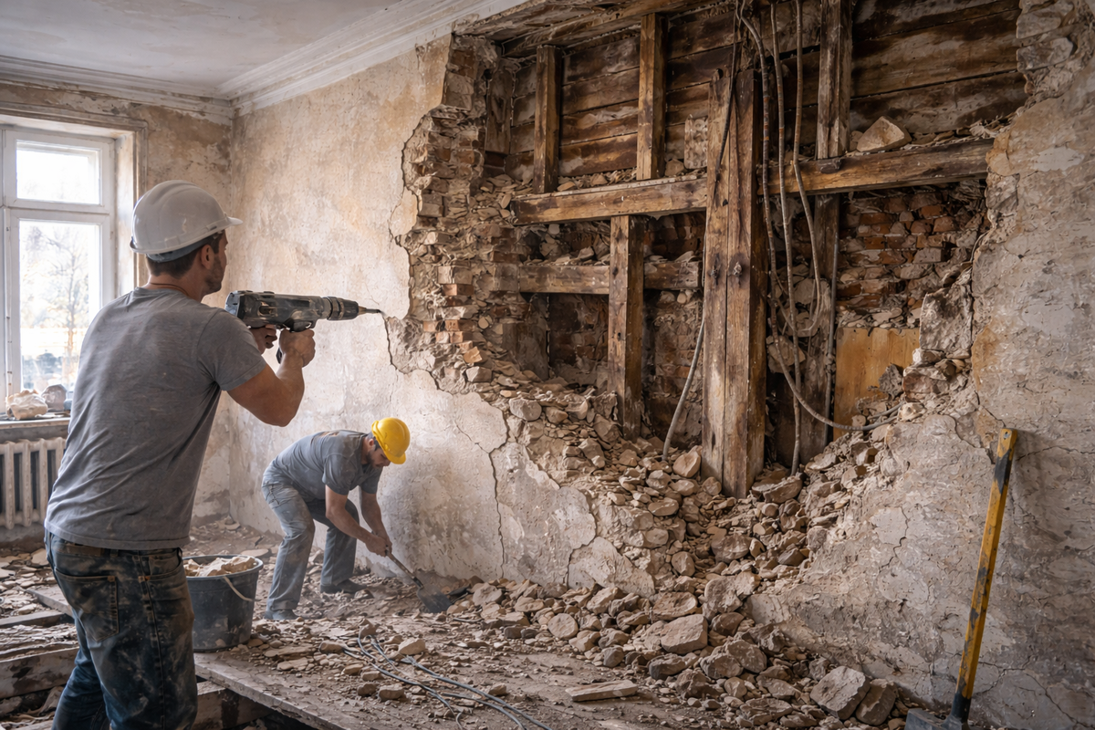 Почему ремонт в сталинке почти всегда выходит дольше и дороже