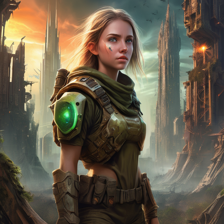 так ИИ вилит героиню 