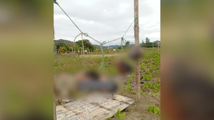 Место обнаружения голов в Эквадоре. Обложка © X / José Olmos