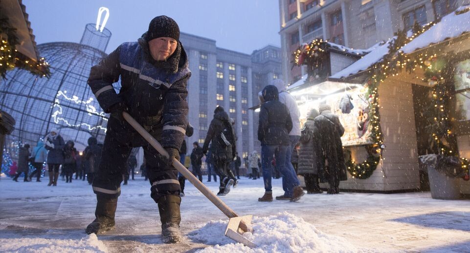    Снегопад в Москве / Медиасток.рф
