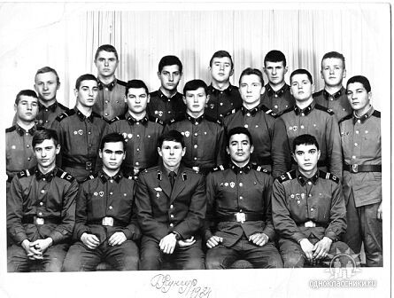 Батарея почти полным составе с замкомбатом. Фото из личного архива.