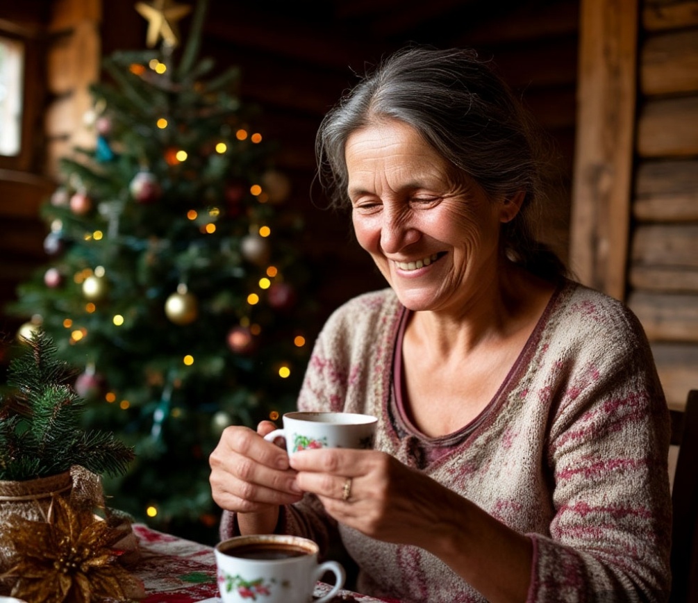 Соседка гадает