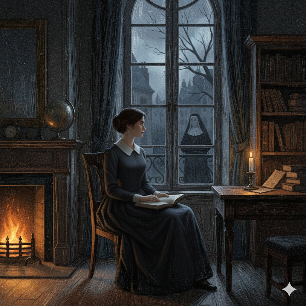 К "Городку" нет хороших иллюстраций, поэтому я попросила Nano Banana потрудиться над картинкой