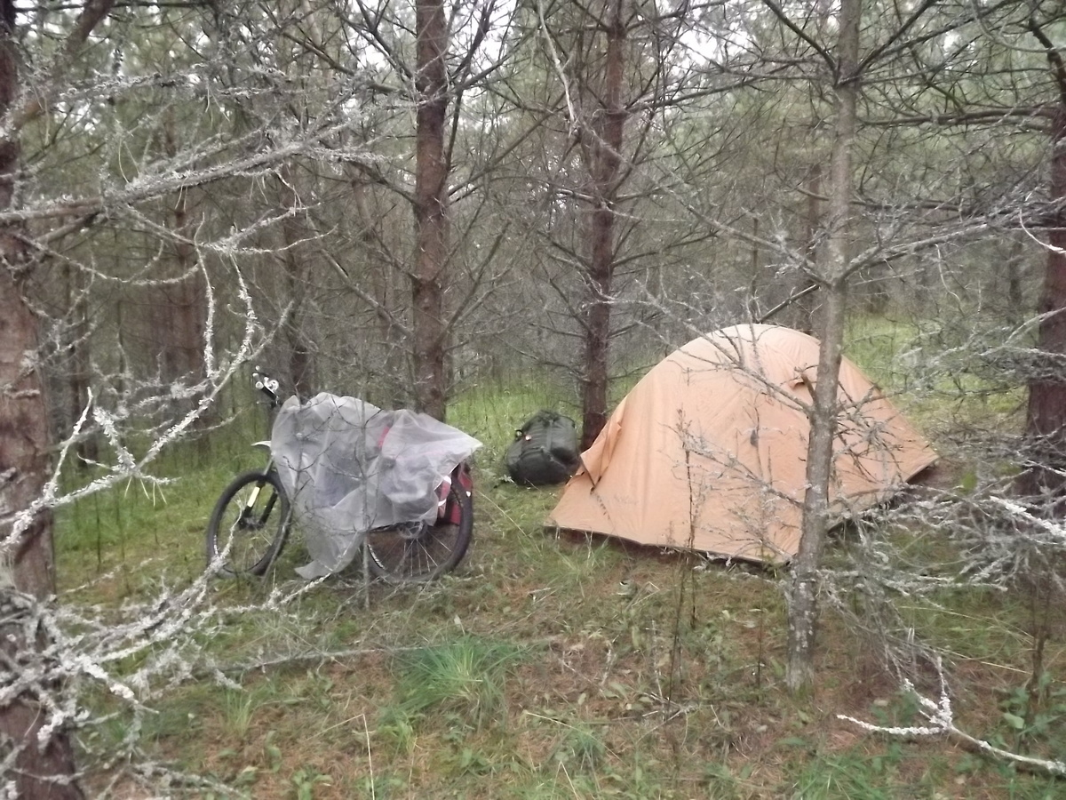 Стоянка, у которой был найден череп, 22 сентября 2025