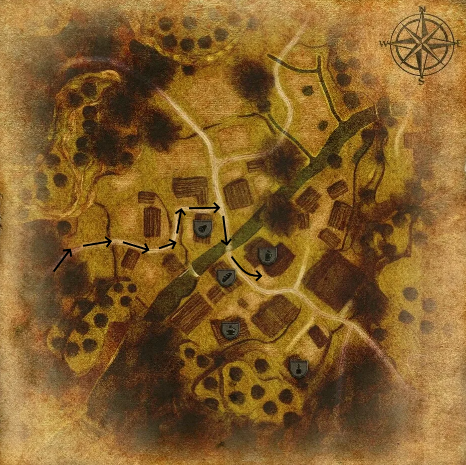 Наш маршрут на карте.