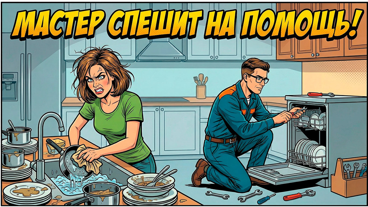 Почему посудомойка перестала набирать воду