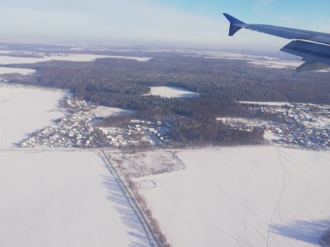 Когда под крылом зима.