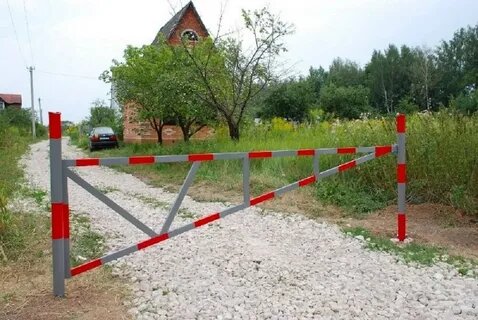 Шлагбаум в СНТ