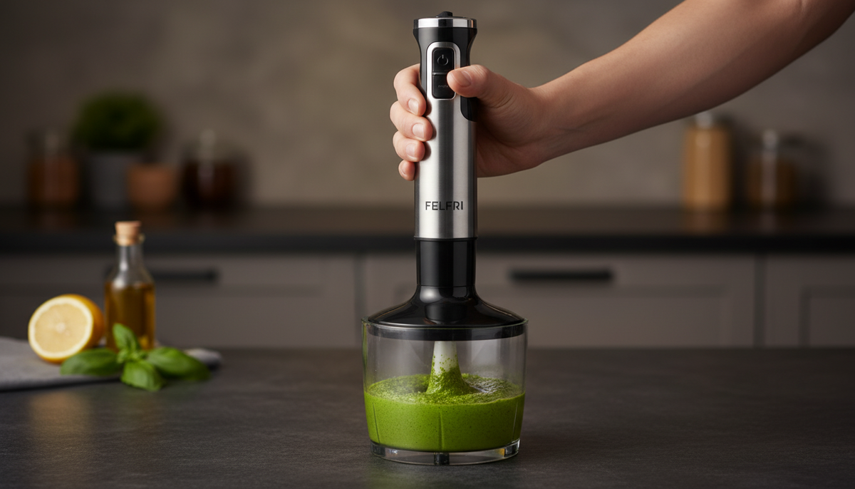 Блендер погружной с чашей