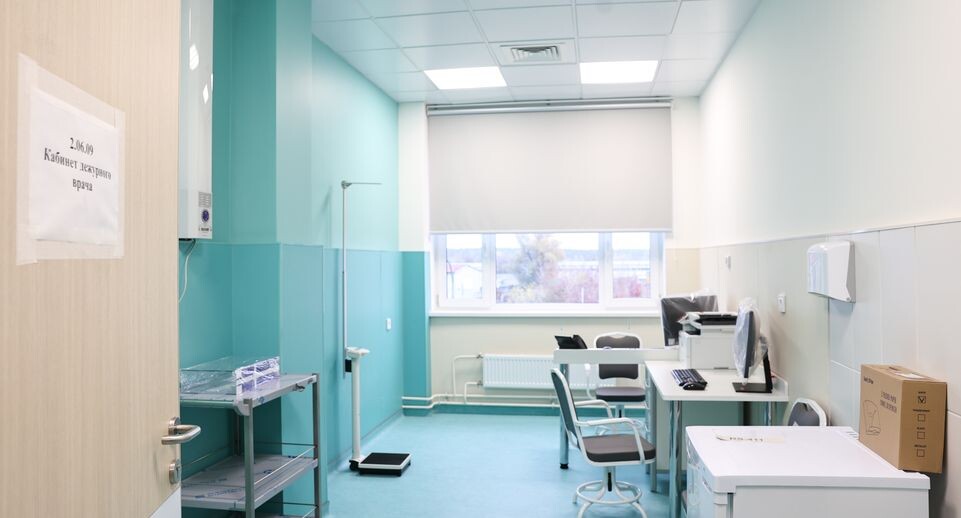    Новую поликлинику в п. Октябрьский откроют в начале 2026 года / Медиасток.рф