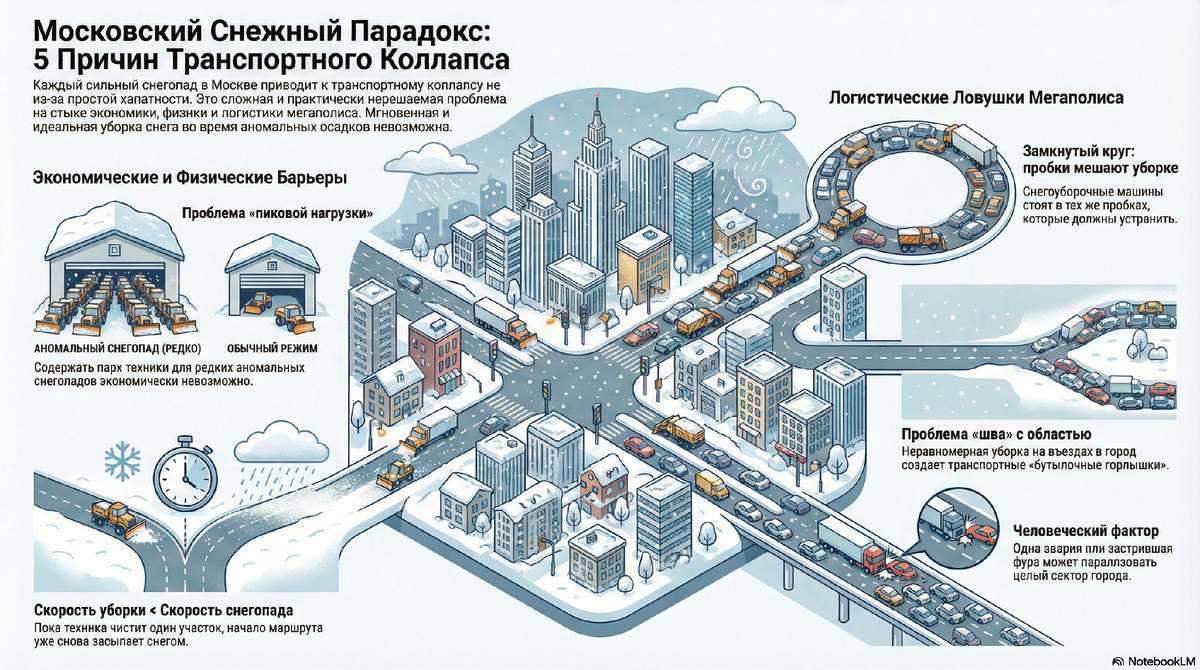 инфографика уборки снега