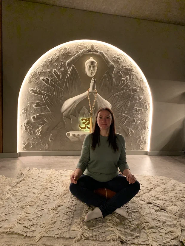 Фото из залана одной из психологических практик, на которой я побывала в новогодние праздники