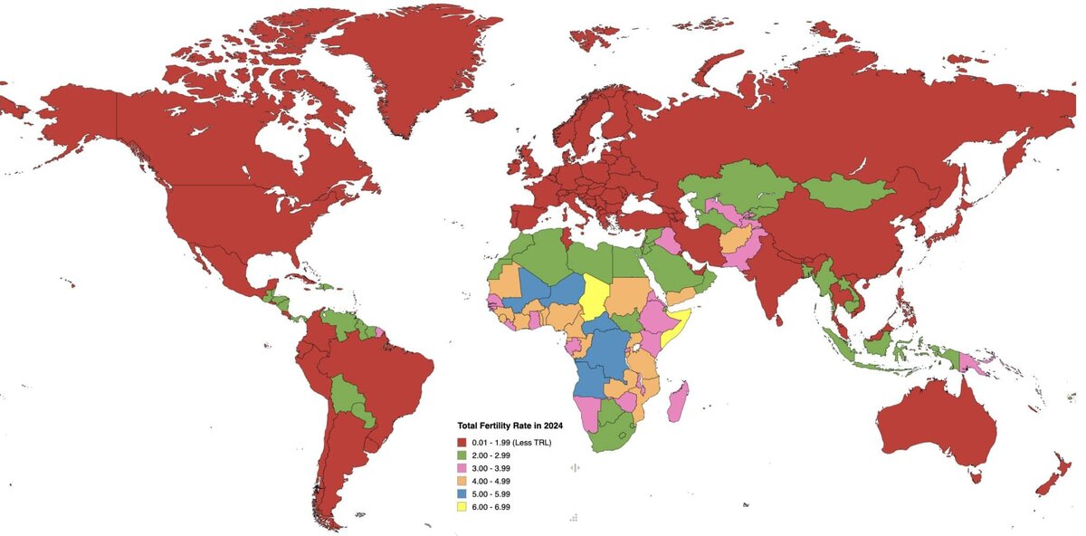 Страны по показателю SCR за 2023 год