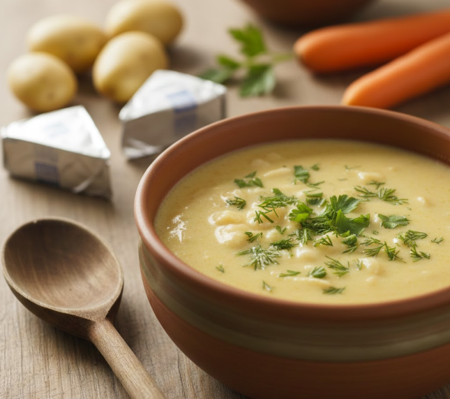 Суп из плавленных сырков