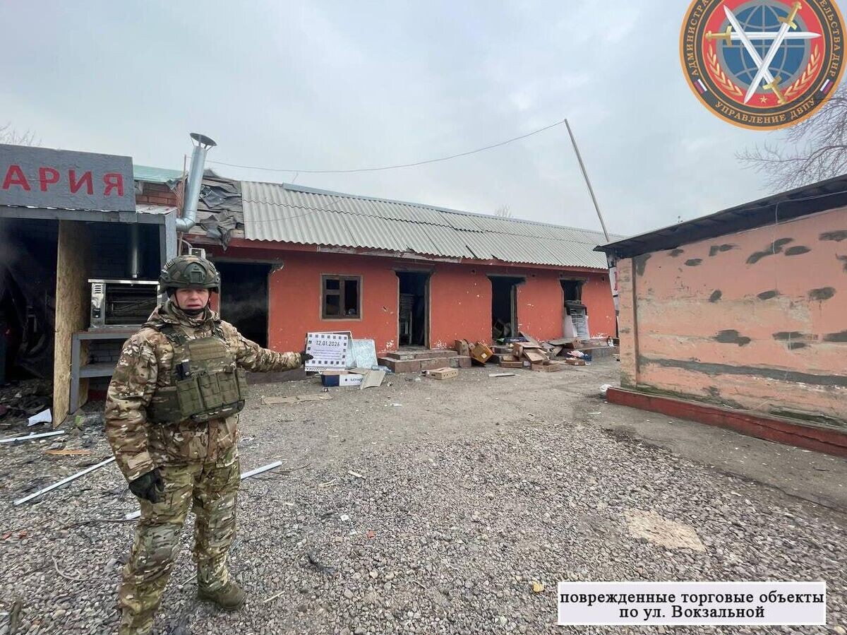    Последствия обстрела Макеевки со стороны ВСУ. 12 января 2026 | © Фото : ДНР в СЦКК