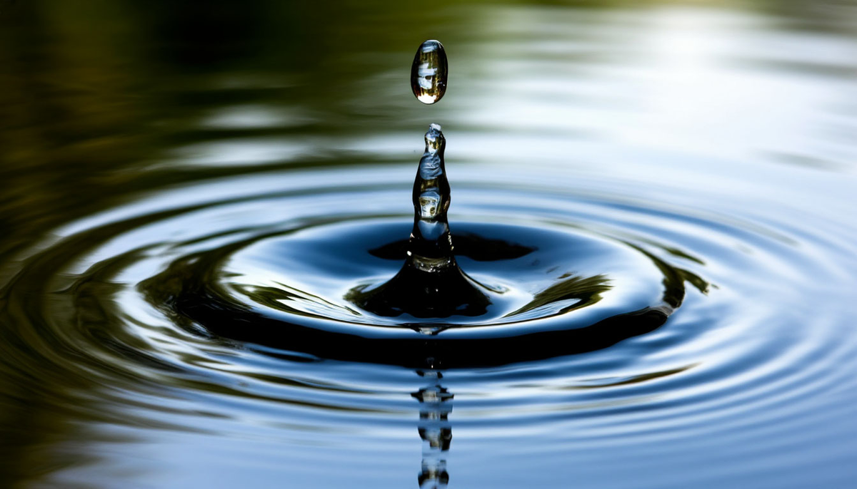 Даже самое маленькое движение может нарушить застывшую гладь.