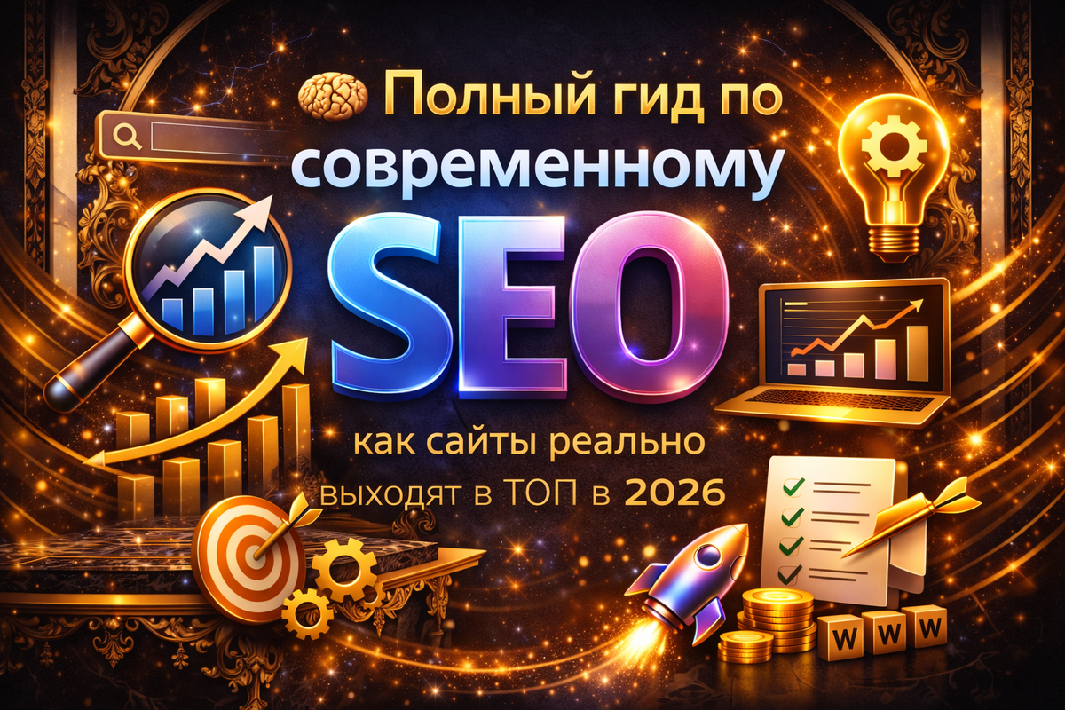 🧠 Полный гид по современному SEO как сайты реально выходят в ТОП в 2026
