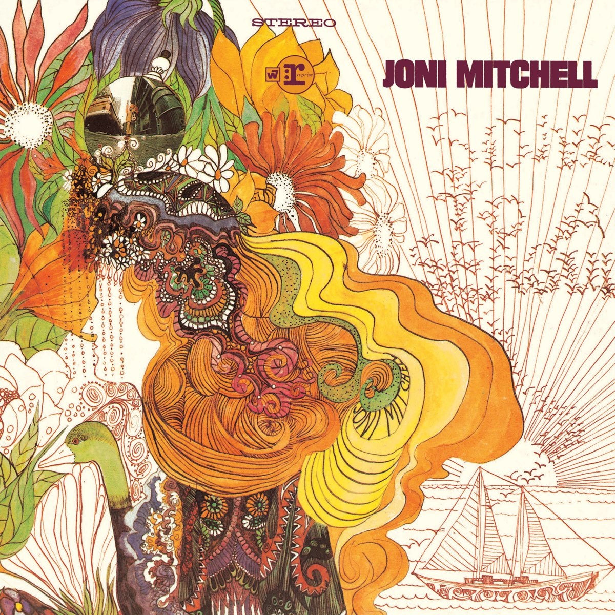Обложка альбома Joni Mitchell - "Song to a Seagull"