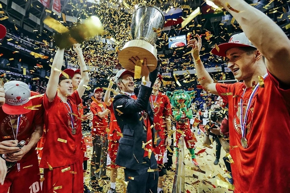    Баскетбольный клуб "Локомотив-Кубань" отмечает 80-летие в 2026 году Фото: admkrai.krasnodar.ru