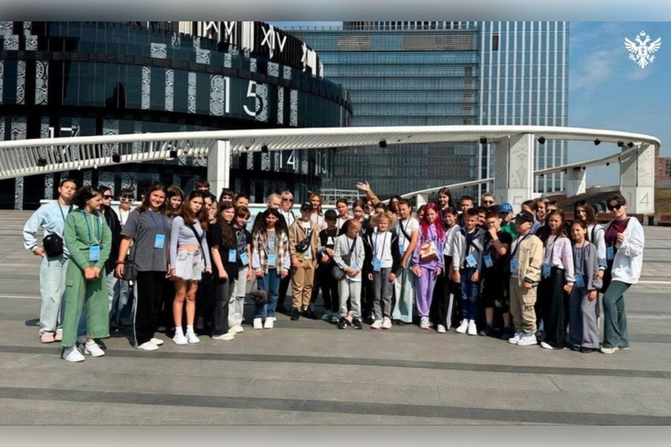    Херсонские дети ежегодно посещают с культурными поездками Центральную Россию. Фото: администрация Херсонской области