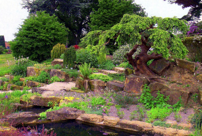 Ландшафтный дизайн. Каменистые сады.