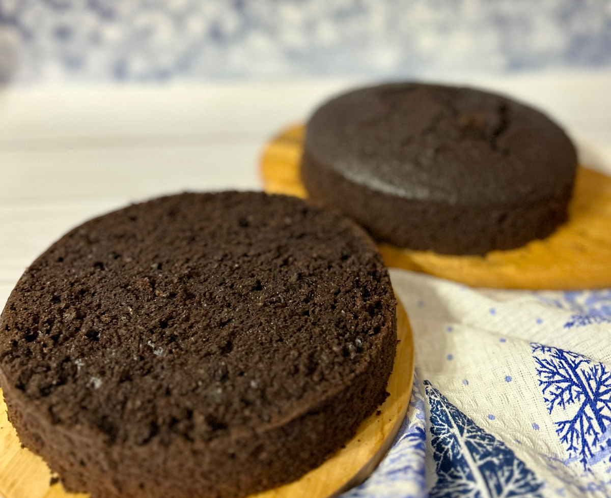 Шоколадный бисквит 