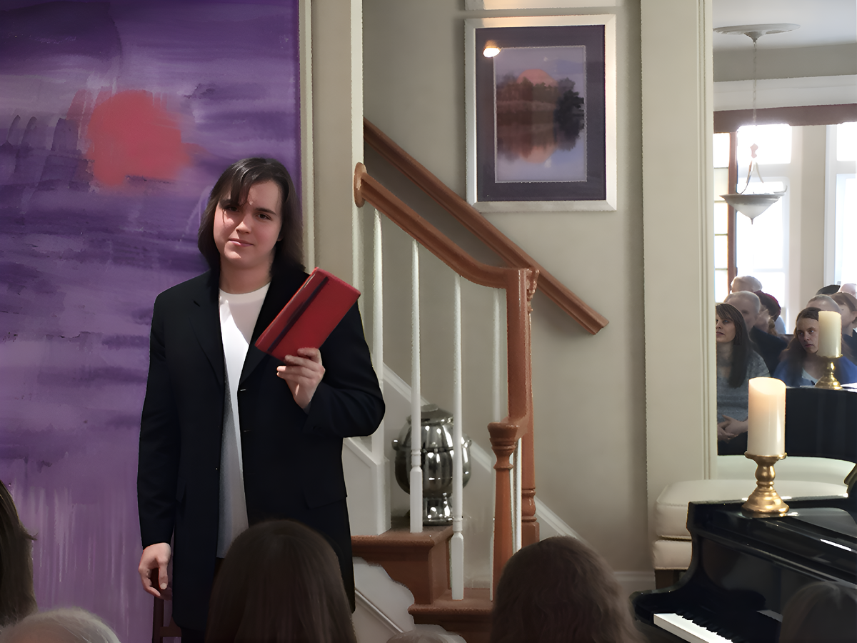 Планшет - верный помощник при рассказах. 