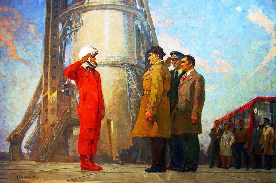 Виктор Коваленко (1946 г.р.). Юрий Гагарин и Сергей Королёв