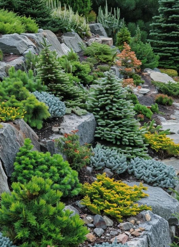 Каменистый сад в Чехии