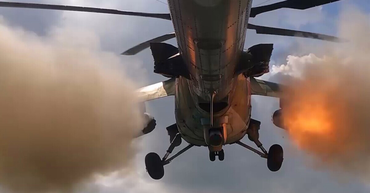    Скриншот видеосюжета Минобороны РФ