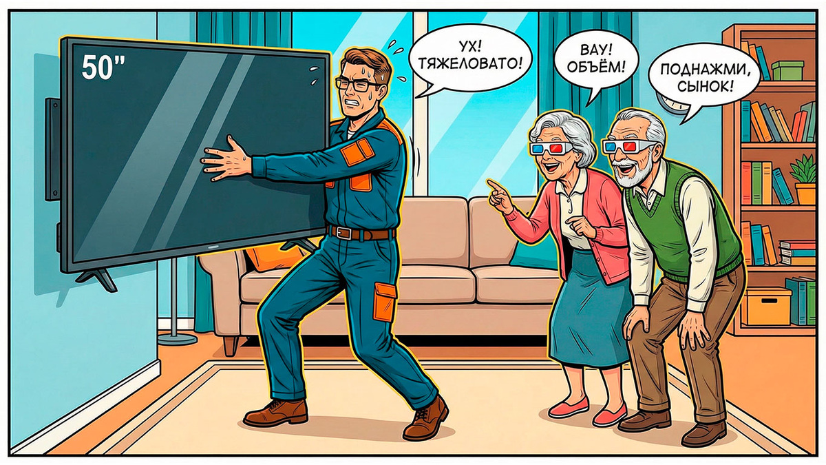 Как повесить телевизор