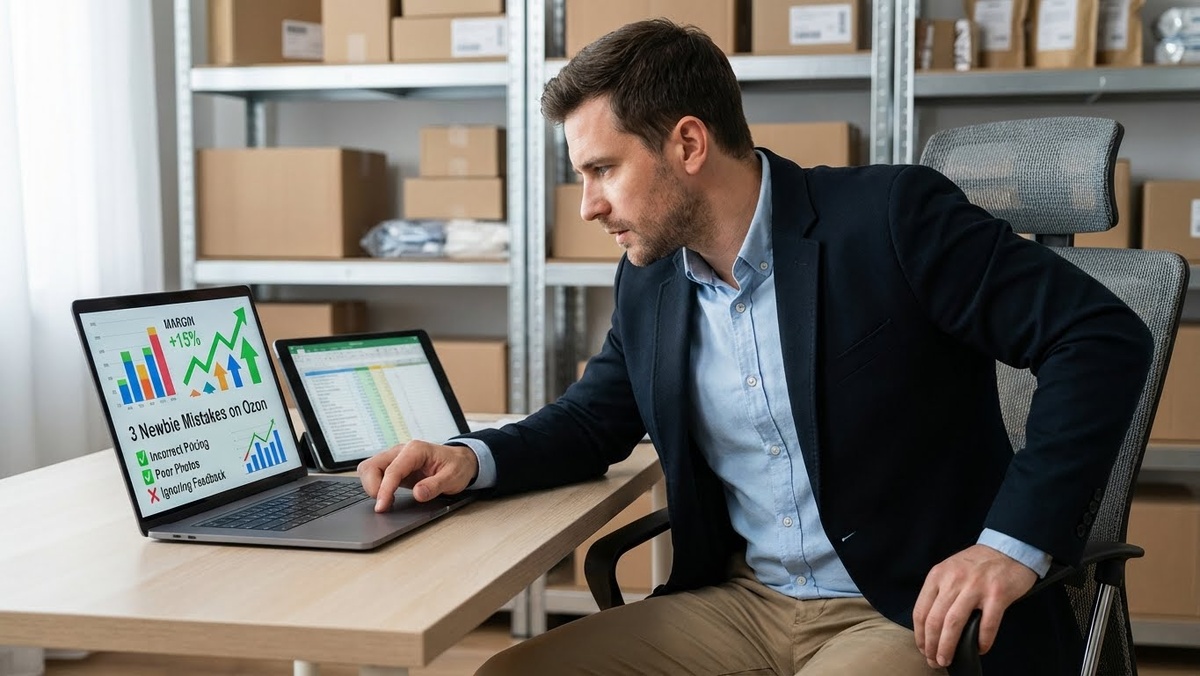 3 ошибки новичка на Ozon, которые стоят миллионы