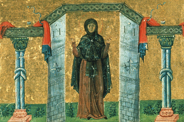    Святая Мелания. Фото: Public Domain