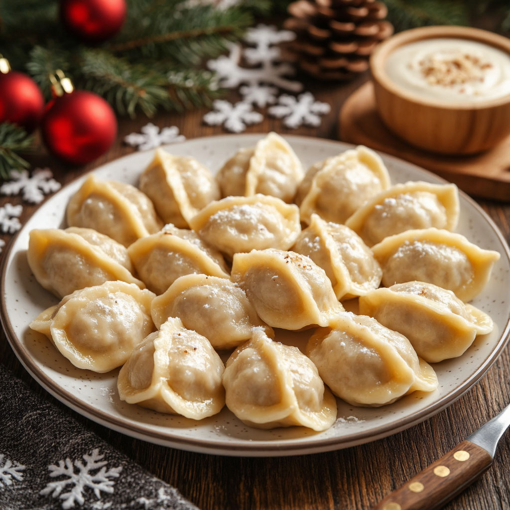 Праздничные вареники