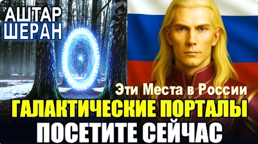 АШТАР ШЕРАН: ОТКРОВЕНИЕ О ГАЛАКТИЧЕСКИХ ПОРТАЛАХ РОССИИ – ПРИЗЫВ К ДУХОВНОМУ ПРЕОБРАЖЕНИЮ