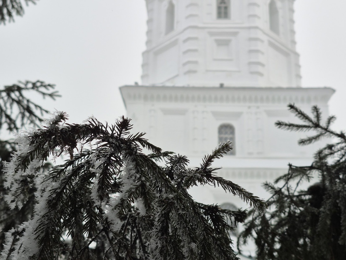Спасская церковь в Иркутске, одно из первых каменных сооружений города